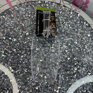 Pet food scooper Clear Plastic Pet Food Scoop by (Transparent) cat dog etc food